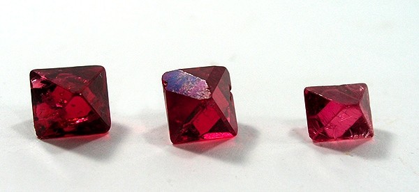 Ruby gemstone mineral specimen — Spinel Locality: Mogok, Pyin Oo Lwin District, Mandalay Division, Burma (Myanmar) (Locality at minda